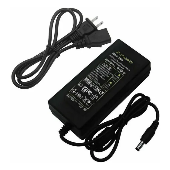 Transformador 12v 5a Fuente Cámara Seguridad Cinta Led 5amp