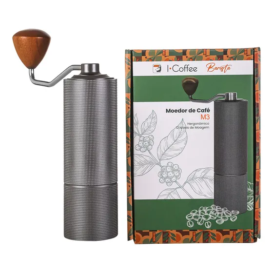 iCoffee Moedor Cafe Manual Coffee Grinder M3 Pro Café
