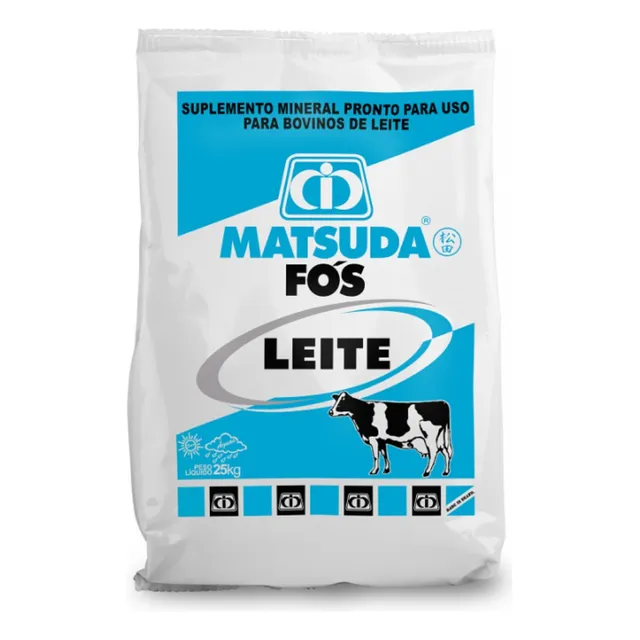 Fós Leite Sal Mineral Suplemento Pecuária Vaca Leiteira