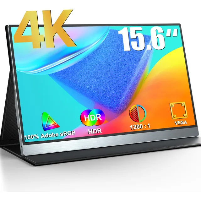 Monitor Portátil De 15,6 Pulgadas 4k Pantalla Gamer Tipo C