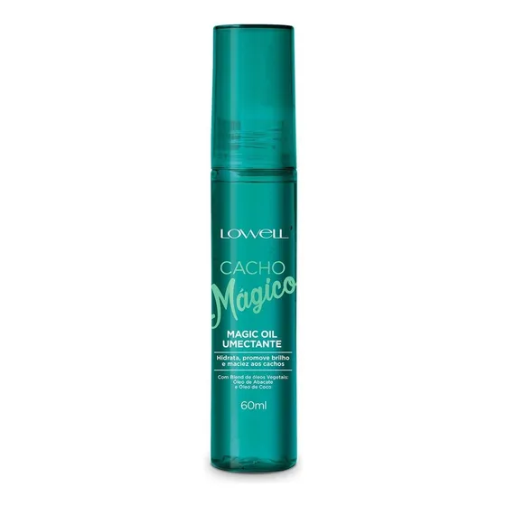 Oil Umectante Cacho Mágico Lowell 60ml Óleo Cachos Mágicos