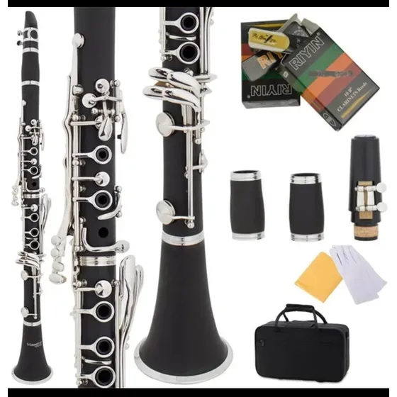 Clarinete En Bb Marca Bk&usa  Nuevo