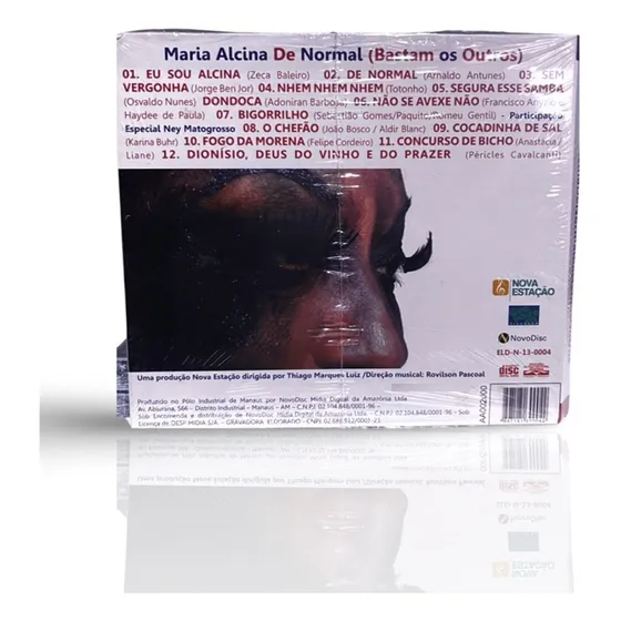 Cd Maria Alcina - De Normal Bastam Os Outros