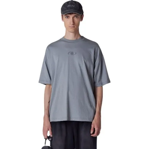 Remera Boxy Hombre Sun Gris Midway