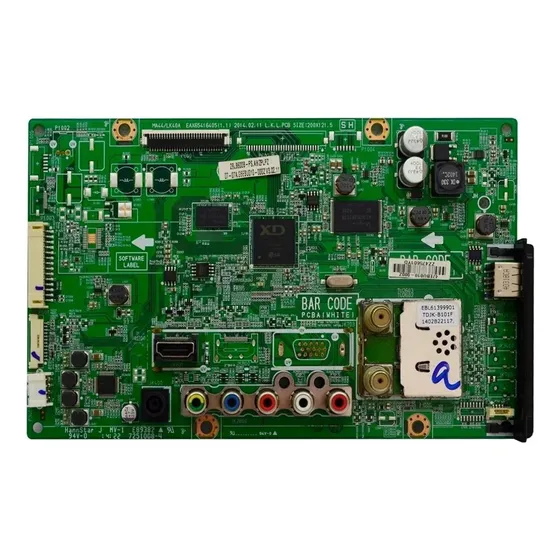 8236 - Placa Principal Para Tv LG  28lb600b 28lb650b Nova