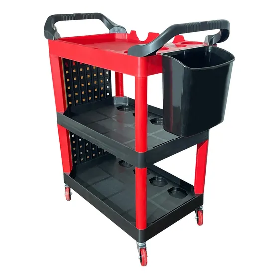 Mesa De Trabajo Con Ruedas Detailing Carro Organizador