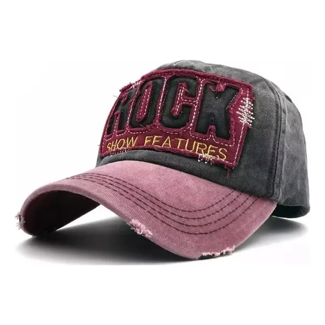 Gorra Vintage Retro Cap Gastada Rock Importada Diseño