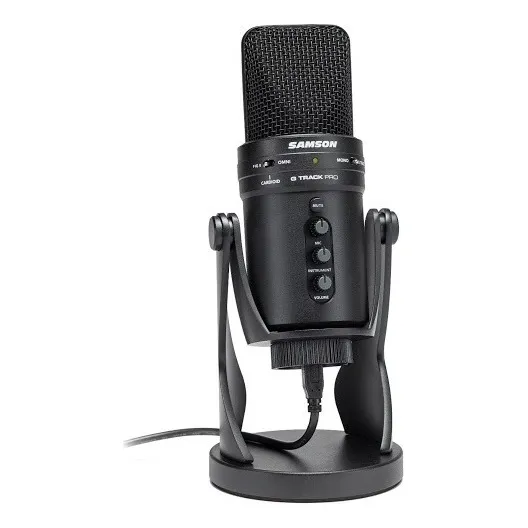 Micrófono Usb Sagm1upro Samson Color Negro