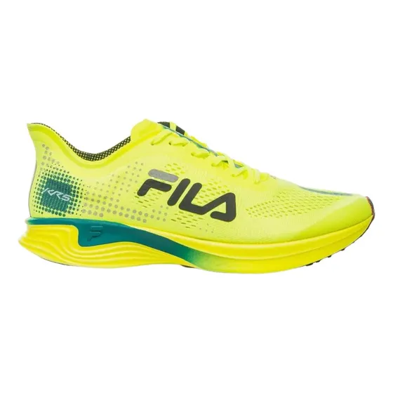 Zapatillas Running Fila Kr5 Hombre Amarillo Fluor 45 46