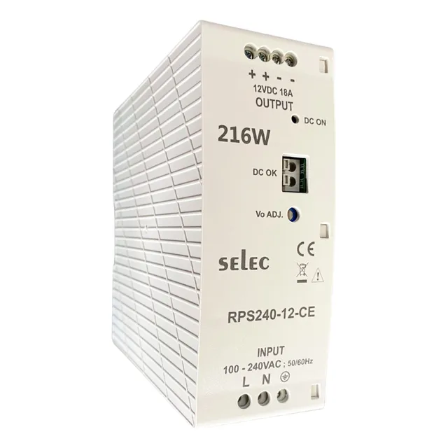 Fuente De Poder 1 Fase 216 Watts Salida 12vdc Altech Corp