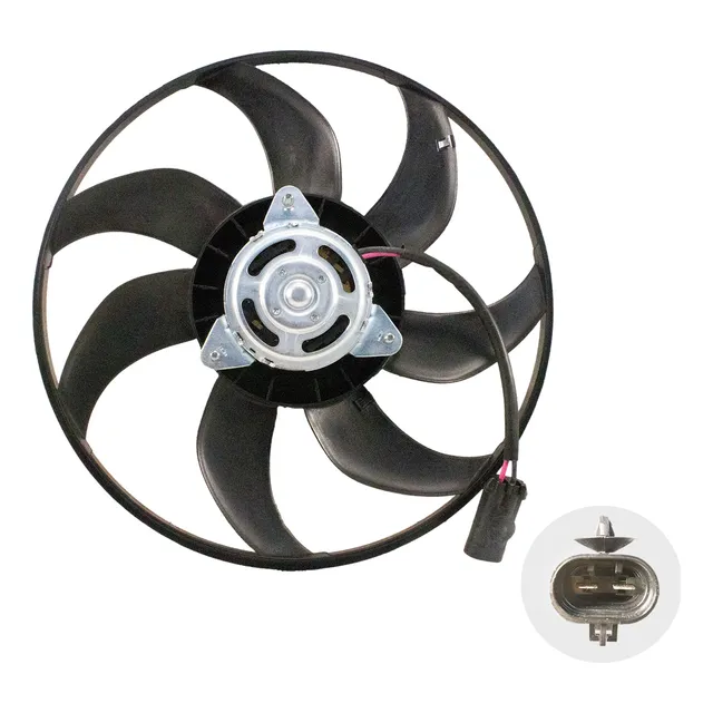Electroventilador Chevrolet Corsa Ii 1.8 8v 7 Aspas 367mm(c)