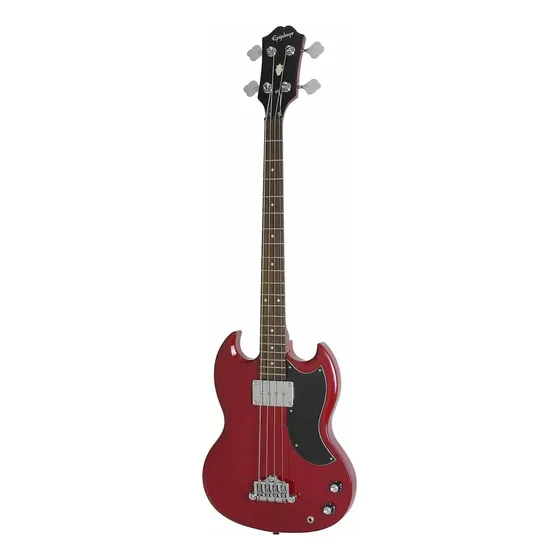 Bajo Electrico EpiPhone Sg Bass E1 Cherry Color Rojo