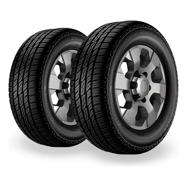 Kit 2 Pneus Aro 18 Barum 235/55 R18 100v Fr Bravuris 4x4