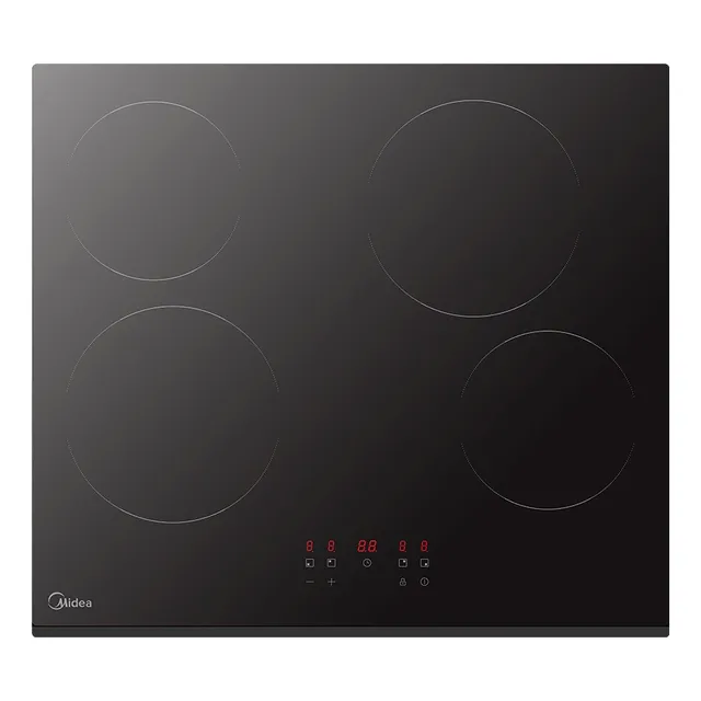 Anafe Vitrocerámico 4 Hornallas Midea Mc-6f6004r242