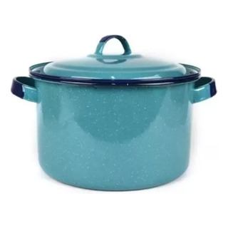 Olla Recta Peltre Clásico 14.500 Litros Con Tapa Olla Recta Peltre Clásico 14.500 Litros Con Tapa