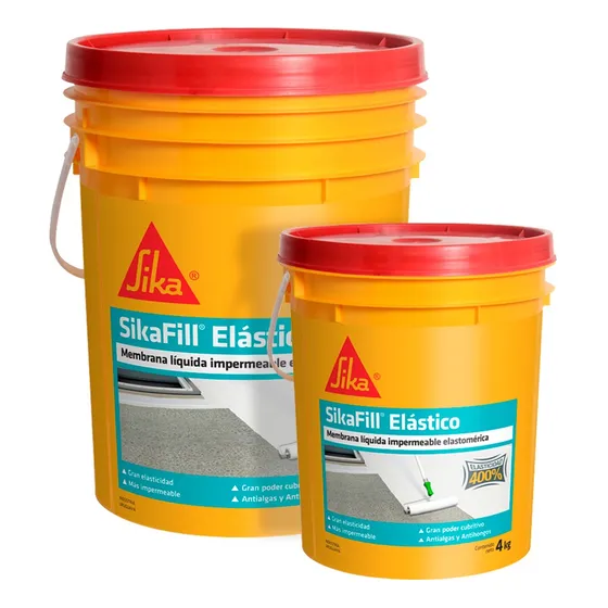 Membrana Liquida Sikafill Elastico 20 + 4kg Blanco