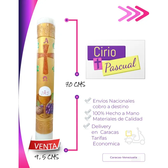 Cirio Pascual 70cms