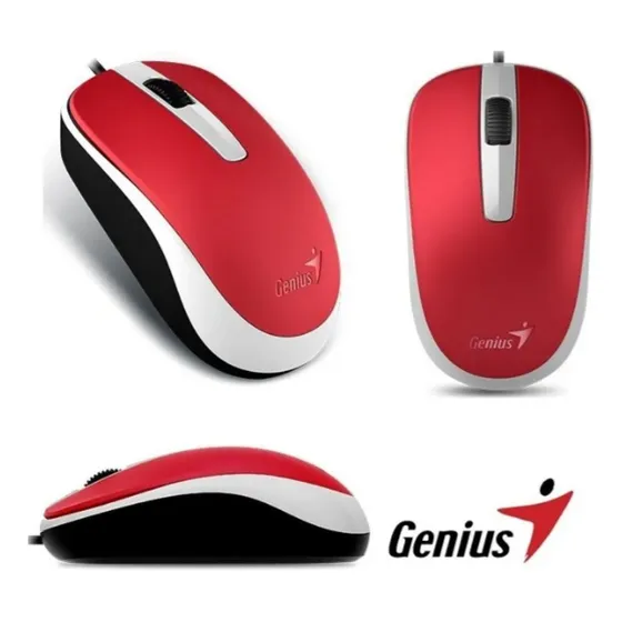 Mouse Genius Dx-120 Rojo