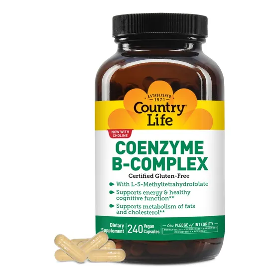 Cápsulas Del Complejo De Coenzima Y Vitamina B Supplement Co