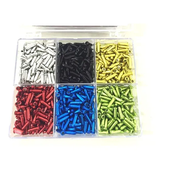 Kit Terminal De Cabo Bike Colorido 600pc High One Conduite
