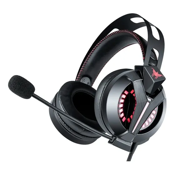 Auriculares profesionales para jugadores Onikuma M180 Pro, color negro y azul, color negro, color claro, azul