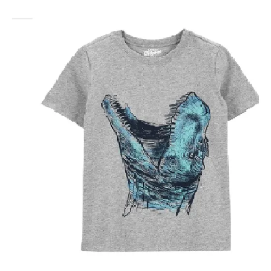 Franela Camisa  Dinosaurio T-rex  Niño  Carters Talla 14