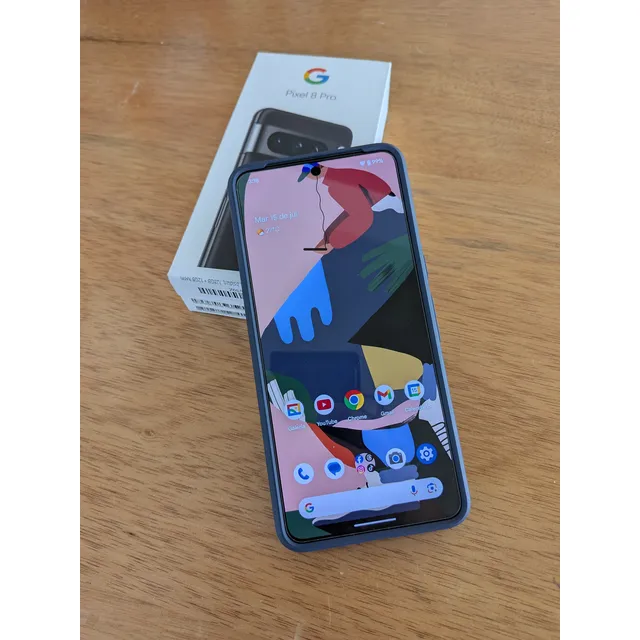 Google Pixel 8 Pro 128 Gb Negro + Funda Spigen Negro