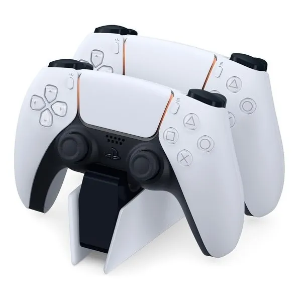 Estación Recarga Playstation 5 Para 2 Dualsense + Adaptador