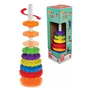 Brinquedo Infantil Educativo Engrenagem Giro MĂĄgico Dismat Brinquedo Infantil Educativo Engrenagem Giro MĂĄgico Dismat