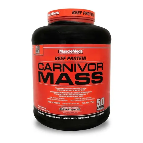 Proteina Carnivor Mass - Musclemeds - 2.27 Kg Sabor Chocolate