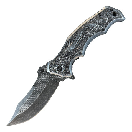 Canivete Dark Side Blades, Dragão Alto Relevo Stainless Usa Canivete Dark Side Blades, Dragão Alto Relevo Stainless Usa