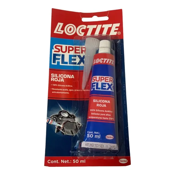 Loctite Silicon Rojo Altas Temperaturas 50ml