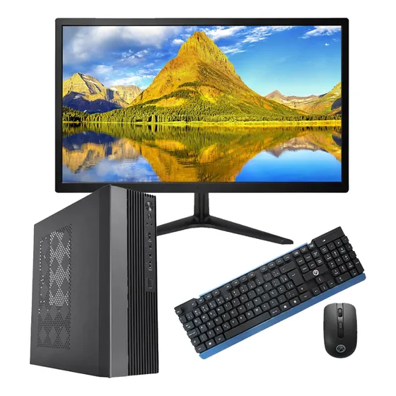Mini Desktop + Monitor 19 Intel Core I7 3ª 16gb 1tb Win11