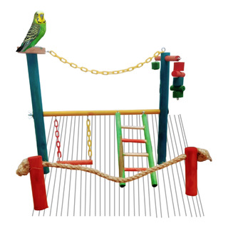 Gimnasio Parque Perchas Para Aves Pajaros Ninfas Pericos Gimnasio Parque Perchas Para Aves Pajaros Ninfas Pericos