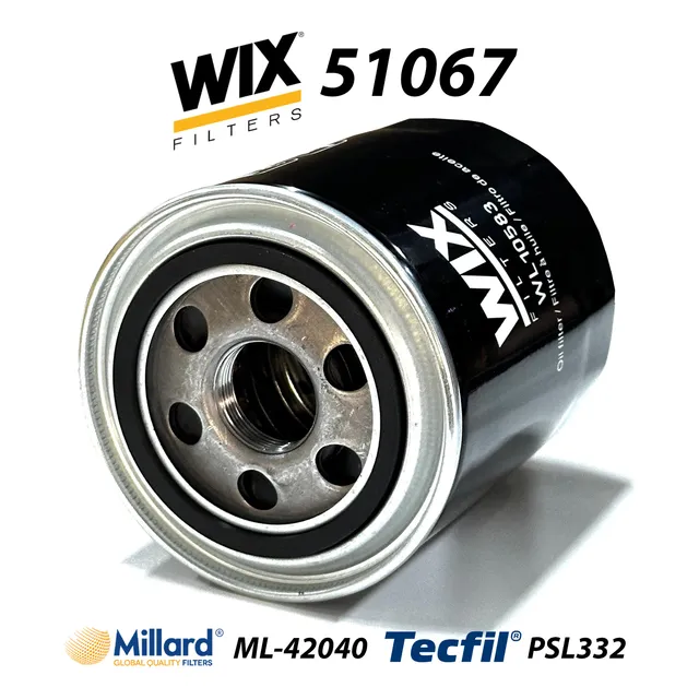 Filtro De Aceite Wix Wl10583 (51067) Nhr Nkr Pregio Rs 
