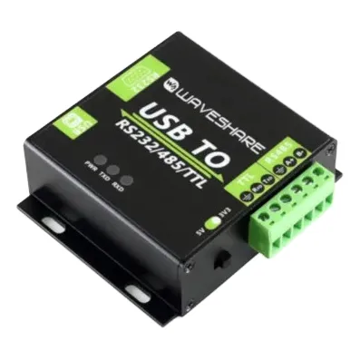 Convertidor Industrial Aislado Usb A Rs232 / Rs485 / Ttl