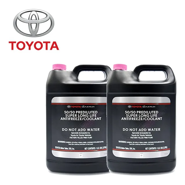 Refrigerante Anticongelante Toyota 50/50 Tapa Rosada Toyota