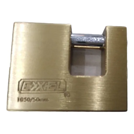 Candado Anticizalla 50mm Vástago Forjado En Acero Exxel