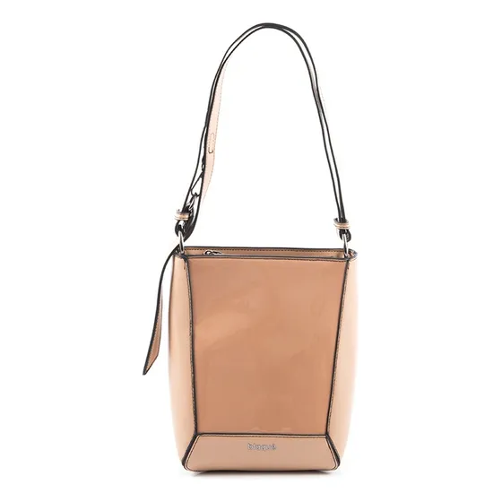 Cartera Morral Blaque Con Correa Cuero Pu Combinado Toulouse