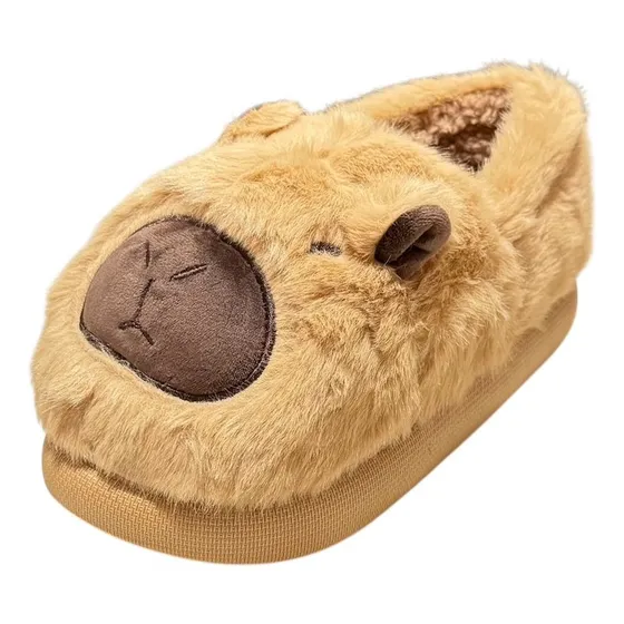 Pantuflas Hornito Capibara Importadas Premium Abrigadas
