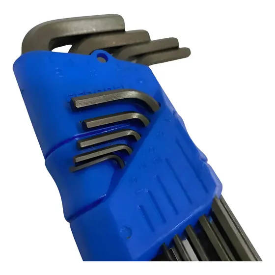 Jogo Allen Longa 1,5-10mm Fosca 9 Peças - Gedore 42l-9m Azul