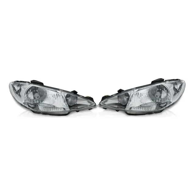 Optica Delantera Peugeot 206 2004 2005 Al 2012 Simple Juego