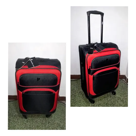 Maleta Viajera Marca Fila Mediana Expandible Diseño Calidad