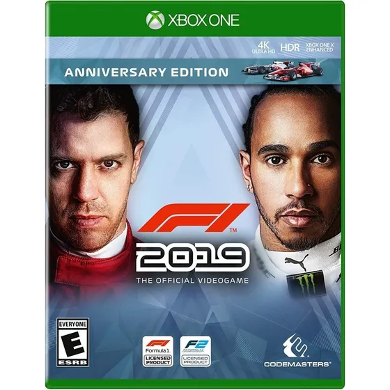F1 2019 Anniversary Edition Xbox One Mídia Física