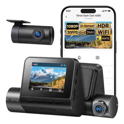 70mai Interior Dash Cam Fc02 - Para A400, A500s, A800s | MercadoLivre
