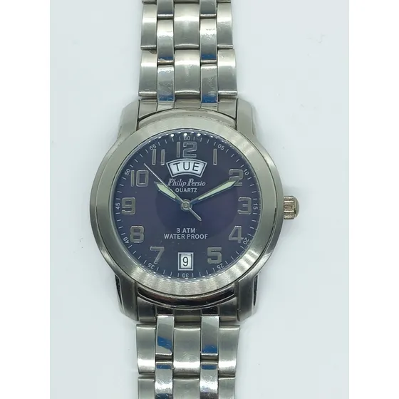 Reloj Philip Persio Cuarzo Buen Estado No Citizen Timex Casi