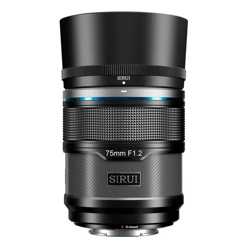 SIRUI Sniper 75mm F1.2 Xマウント Lente De Foco Automático Sirui Sniper 75mm F1.2, Montagem Fu