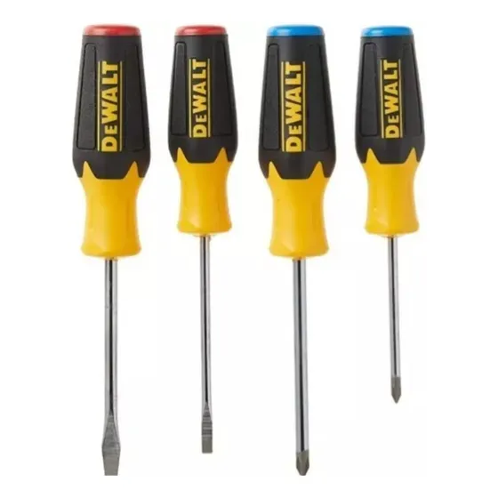Juego De Destornilladores Magneticos 4 Piezas Dewalt 62512