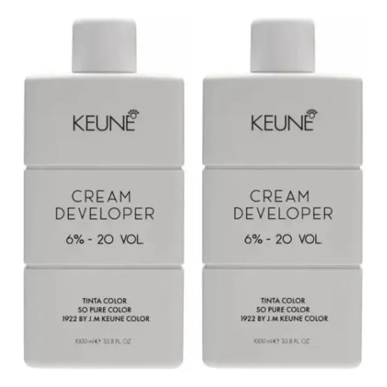 Kit Keune 2 Un Cream Developer Ox 20 Vol 1000ml