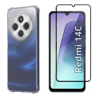 Capa Capinha Case + PelĂcula 3d Para Xiaomi Redmi 14c 6.88 Capa Capinha Case + PelĂcula 3d Para Xiaomi Redmi 14c 6.88